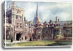 Постер Мэттисон Вильям Brasenose College, Old Quad