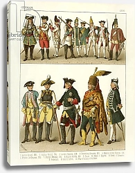 Постер Критцмейстер Альберт (грав) German Costumes 1700