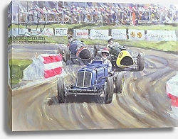 Постер Меткалф Клайв (совр) The First Race at the Goodwood Revival, 1998