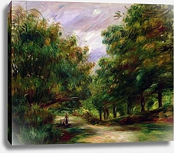 Постер Ренуар Пьер (Pierre-Auguste Renoir) The road near Cagnes, 1905