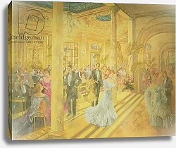 Постер Миллер Питер (совр) Palm Court - Winter at the Ritz