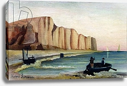 Постер Руссо Анри (Henri Rousseau) Cliffs, c.1897