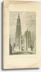 Постер West Front, Antwerp Cathedral 1