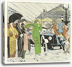 Постер Неизвестен Art – Goût – Beauté, Feuillets de l’ élégance féminine, Janvier 1924, No. 41, 4e Année, p. 8