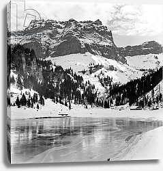 Постер Неизвестен Швейцарская гидроэлектростанция Бисисталь, 1955 год
