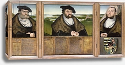 Постер Кранах Лукас Старший Electors of Saxony, 1532
