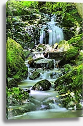 Постер Природный водопад