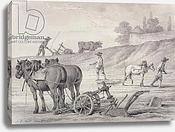 Постер Хью Жан-Батист Ploughing the Fields