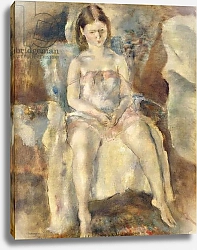 Постер Пасин Жюль Young Girl Sitting, 1928