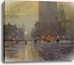 Постер Харрисон Лоуэлл Madison Square, Rainy Night