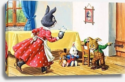 Постер Ливраджи Вирджинио (дет) Brer Rabbit exhausted