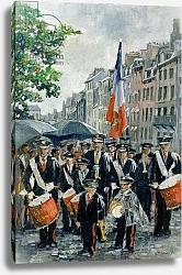 Постер Лоундс Розмари (совр) Town Hall Band, 14th July, Honfleur, France, 1997