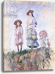 Постер Моне Клод (Claude Monet) Promenade, 1886