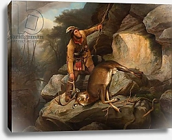 Постер Тайт Артур The Hunter's Dilemma, 1851
