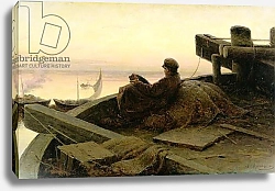 Постер Архипов Абрам On The River Volga, 1889