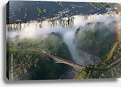 Постер Водопад Виктория, Замбия