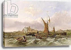 Постер Стенфилд Кларксон Tilbury Fort - Wind Against the Tide, 1853