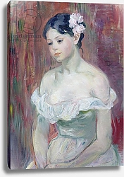 Постер Моризо Берта A Young Girl, 1893