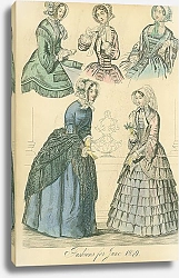 Постер Fashions for June 1849