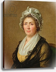 Постер Давид Жак Луи Portrait of a woman, or the governess of the the artist's children
