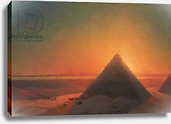 Постер The Great Pyramid at Giza, 1878