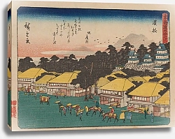 Постер Утагава Хирошиге (яп) Tokaido gojusantsugi, Pl.30