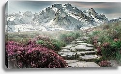 Постер Каменная дорожка в горы