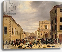 Постер Джоли Антонио The Battle of 21st March 1849 in the Piazzetta Santa Barnaba in Brescia