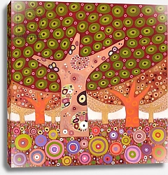 Постер Ньютон Давид (совр) Frogspawn trees, 2010,