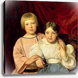 Постер Вальдмюллер Фердинанд Children, 1834