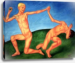 Постер Петров-Водкин Кузьма The Playing Boys, 1911