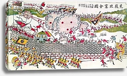 Постер Школа: Китайская 19в. Recapture of Bac Ninh by the Chinese during the Franco-Chinese War of 1885, 1885-89