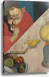 Постер Гоген Поль (Paul Gauguin) Portrait of Jacob Meyer de Haan