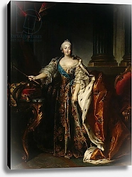 Постер Токке Луи Portrait of Empress Elizabeth, 1758