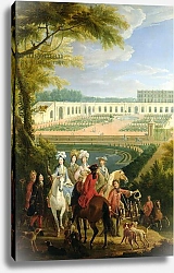 Постер Мартин Пьер View of the Orangerie at Versailles, after 1697