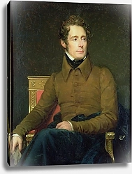 Постер Жерар Франсуа Portrait of Alphonse de Lamartine, 1831