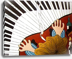 Постер Джоэл Тимоти Piano man, 2001, oil on canvas