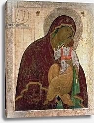 Постер The Yakhroma Madonna of Humility, Russian icon, possibly School of Pskov