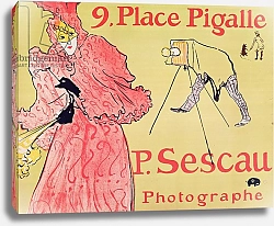 Постер Тулуз-Лотрек Анри (Henri Toulouse-Lautrec) P. Sescau Photographe, 1894