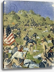 Постер Верещагин Василий Theodore Roosevelt taking the Saint-Juan Heights, 1898