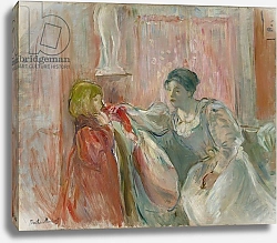 Постер Моризо Берта Young Woman and Child, 1894
