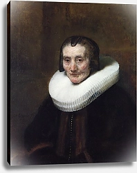 Постер Рембрандт (Rembrandt) Портрет Маргареты де Гиер, Жены Якоба Трипа 2
