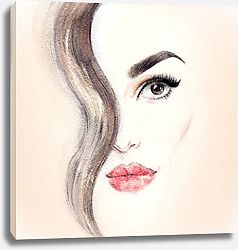 Постер Женский макияж