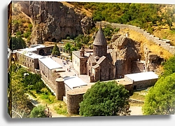 Постер  Армянский монастырь Гегард