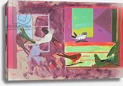 Постер Миши Давид (совр) Birds Together, 1971