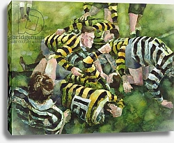 Постер Болл Гарет (совр) Farnham Rugby Club Scoring a Try