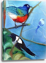 Постер Мониц Коламбус Нэнси (совр) Tree Full of Birds, 2012,