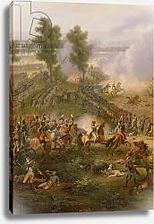 Постер Лейюн Луис The Battle of Marengo, detail of Napoleon Bonaparte and his Major, 1801