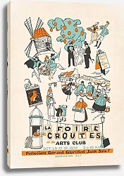 Постер Джонсон Айрис La Foire aux Croutes at the Arts club