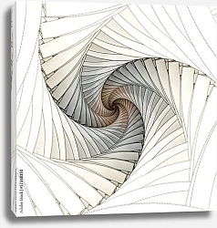 Постер Абстрактная спираль